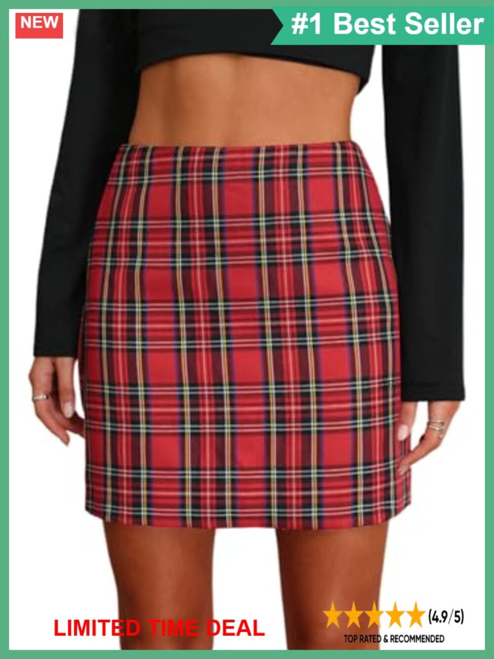 High Waisted Side Zipper Bodycon Mini Skirt Polyester Casual Summer